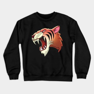 Saber-Toothed Tiger Crewneck Sweatshirt